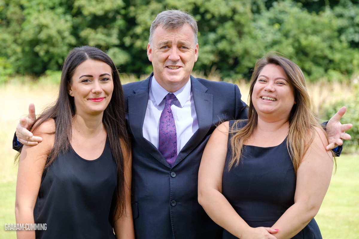 Meet the team, left to right: Anca - Wedding Coordinator, Paul - Hotel Manager, Annamay - Conference and Events Coordinator